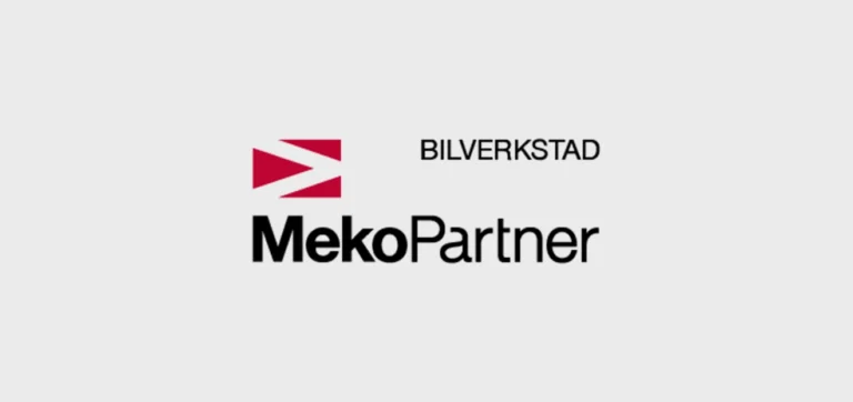Logotyp för bilverkstadskedjan MekoPartner.